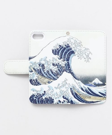 【カヤ】[iPhoneSE/8/7]スマホ手帳包み