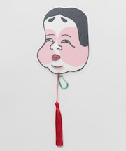 【カヤ】お面うちわ