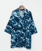 【カヤ】白波メンズシャツ