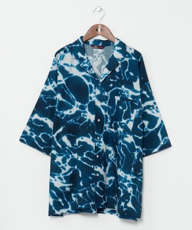 【カヤ】白波メンズシャツ