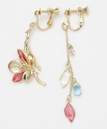 【カヤ】花優美イヤリング