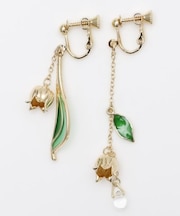 【カヤ】花優美イヤリング