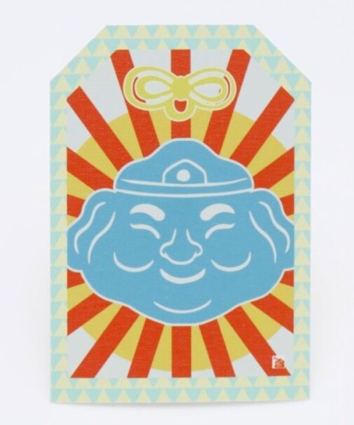 【カヤ】福福お守りステッカー