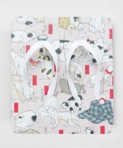 【カヤ】浮世絵足袋型ビーチサンダル(23-24cm )