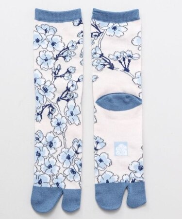 【カヤ】しだ桜足袋（23-25cm）