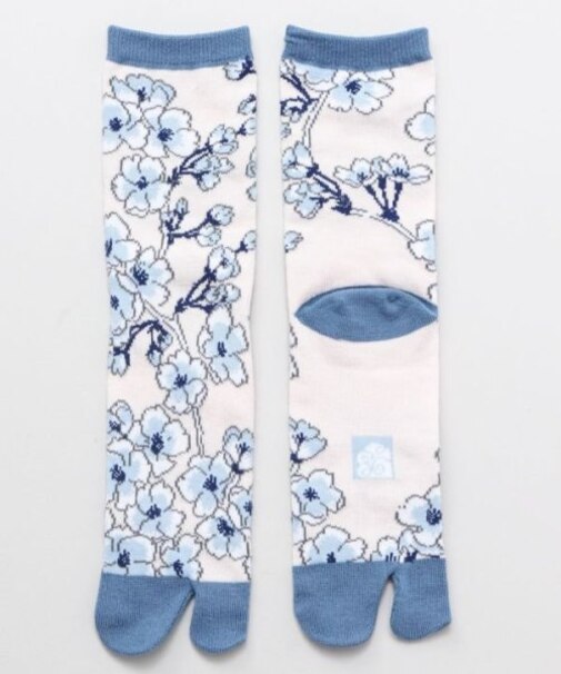 【カヤ】しだ桜足袋（23-25cm）