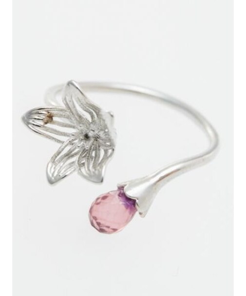 【カヤ】冬花雫リング