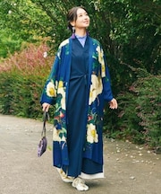 【カヤ】【ＵＶカット加工】花鳥羽織