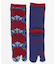 【カヤ】梅レトロ足袋（23-25cm）