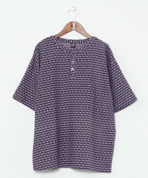 【カヤ】和小紋メンズＴＯＰ