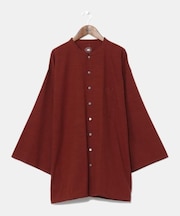 【カヤ】角袖メンズシャツ