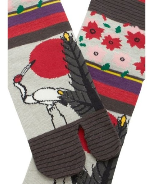 【カヤ】花札足袋（25-28ｃｍ）