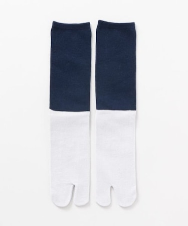 【カヤ】【麻混】合わせ足袋（25-28cm）
