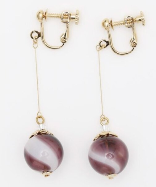 【カヤ】揺れヨーヨーイヤリング