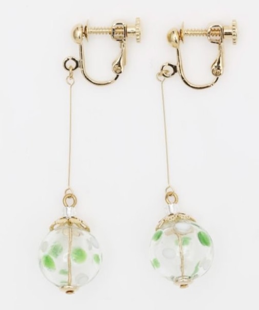 【カヤ】揺れヨーヨーイヤリング