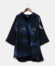 【カヤ】獣面相メンズシャツ