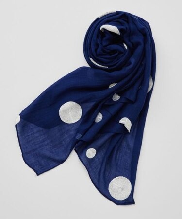 【カヤ】玉刺繍ストール