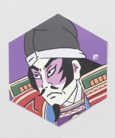 【カヤ】日本の凧ステッカー