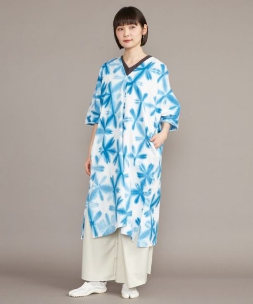雪花絞り　ワンピース カヤ】【雪花絞り】満開ワンピース｜カヤの通販｜&mall（アンドモール