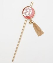 【カヤ】麻手毬かんざし