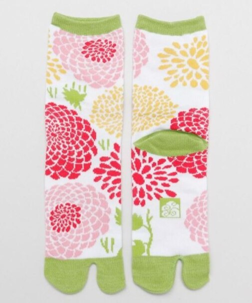 【カヤ】集め菊足袋（23-25cm）