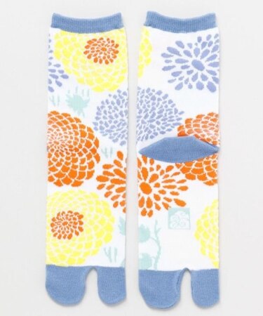 【カヤ】集め菊足袋（23-25cm）