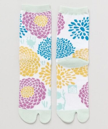 【カヤ】集め菊足袋（23-25cm）