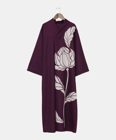 【カヤ】輪の花ワンピース