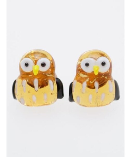 【カヤ】ガラス守りピアス