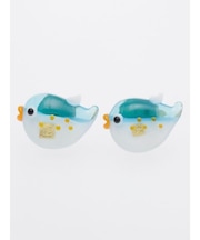 【カヤ】ガラス守りピアス