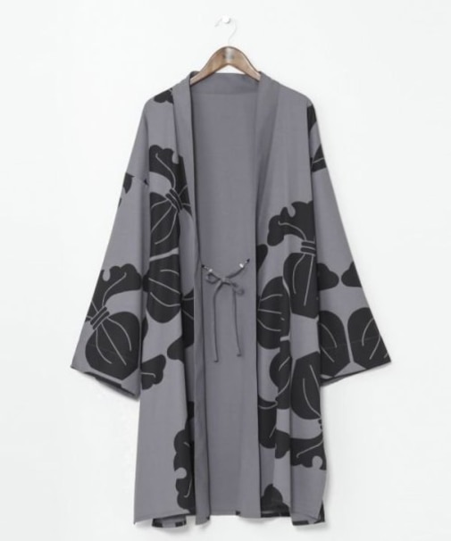【カヤ】紋どりメンズ羽織