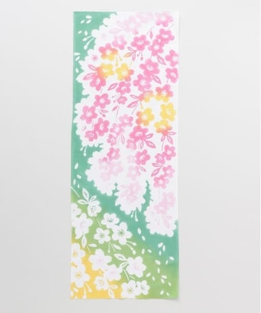 【カヤ】しだれ桜手拭