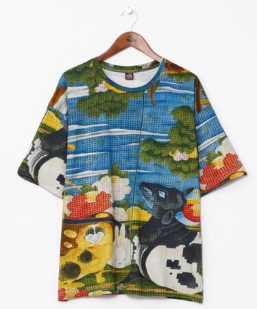 【カヤ】倭の絵Ｔシャツ