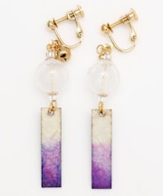 【カヤ】透け風鈴イヤリング