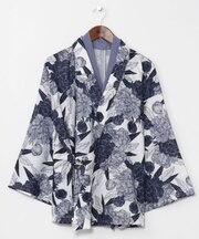 【カヤ】花の趣羽織