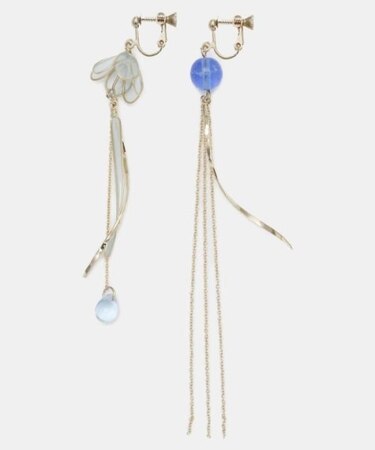 【カヤ】涼くらげイヤリング