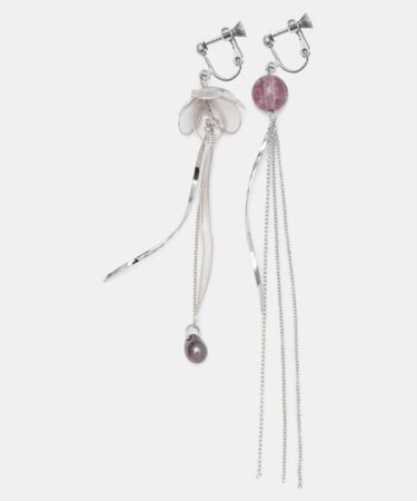 【カヤ】涼くらげイヤリング