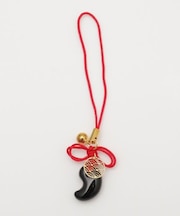 【カヤ】勾玉結びストラップ