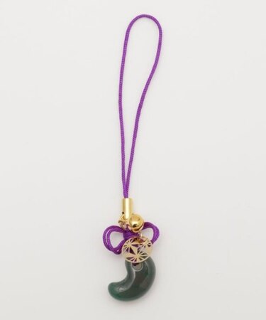 【カヤ】勾玉結びストラップ