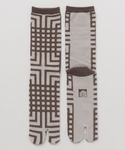 【カヤ】格子足袋（25-28cm）