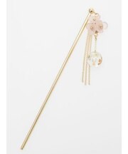 【カヤ】桜和玉かんざし