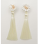 【カヤ】菊とタッセルピアス