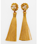【カヤ】菊とタッセルピアス