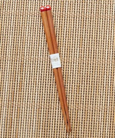 【カヤ】八だるま箸(短)