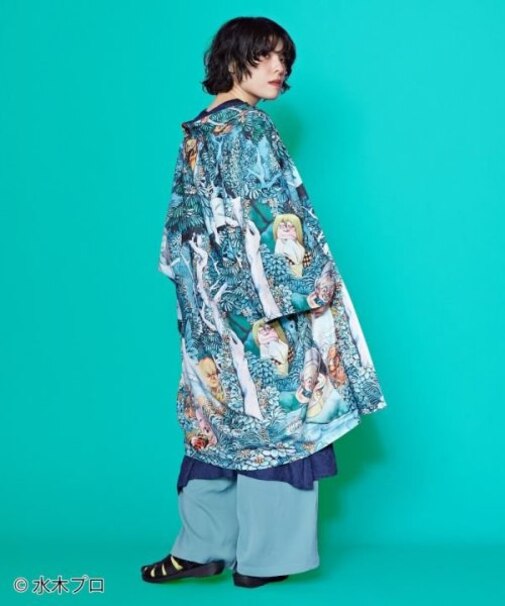 【カヤ】リバーシブル羽織《水木しげる》