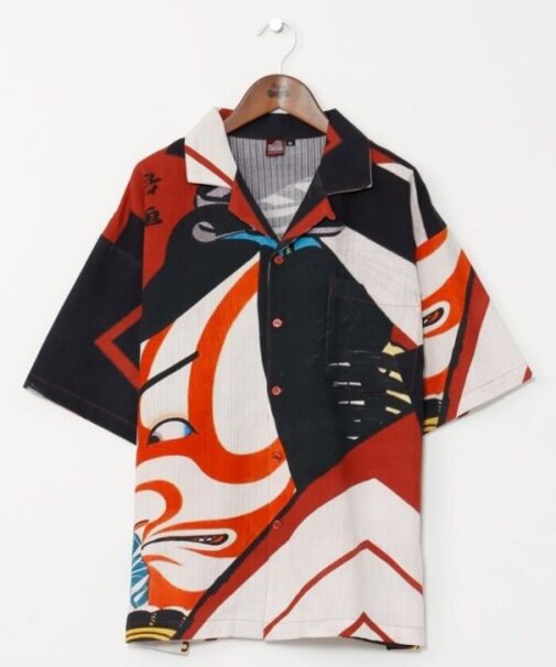 【カヤ】着る、NIPPON ART 倭の絵シャツMサイズ