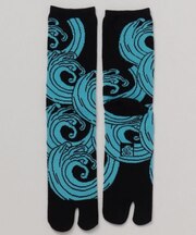 【カヤ】波家紋足袋（25-28cm）