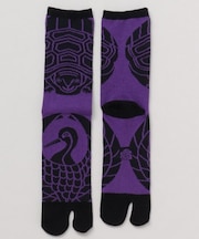 【カヤ】鶴亀家紋足袋（25-28cm）