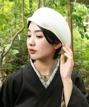 【カヤ】ハイカラレトロベレー帽