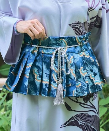 【カヤ】プリーツ帯ベルト